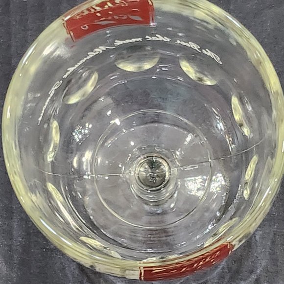 Schlitz 1970 Thumbprint Beer Goblet Schooner 16 Ounce Stemmed Retro Beer - Picture 7 of 10